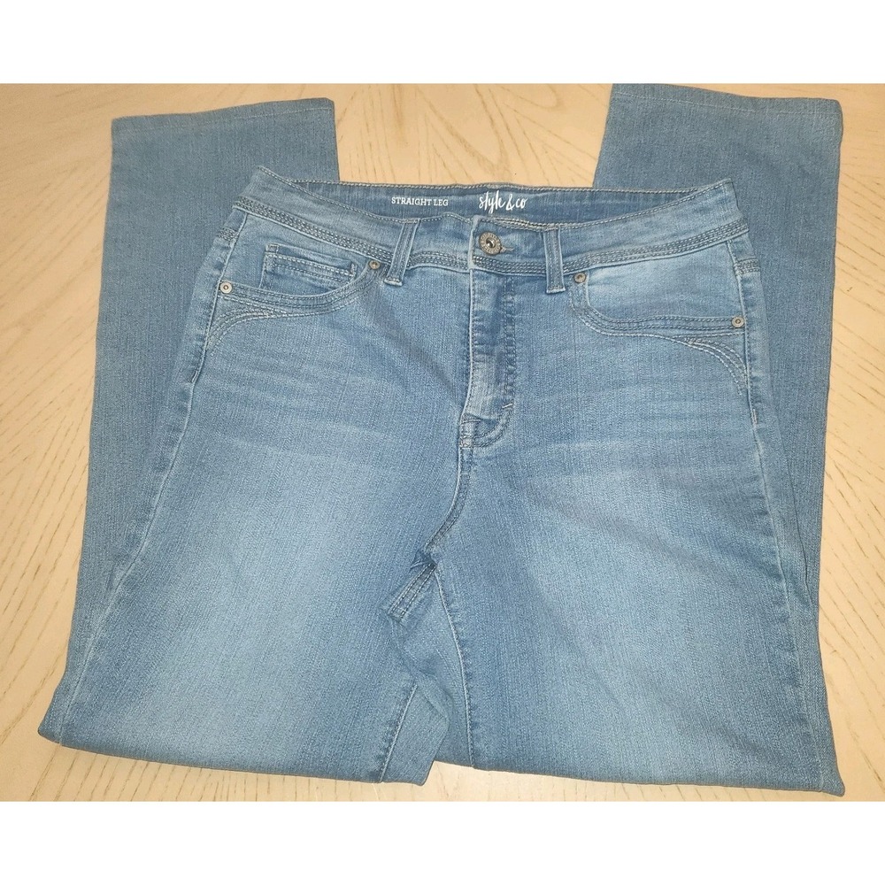 Style & Co Women's Straight-Leg Jeans Size‎ 8